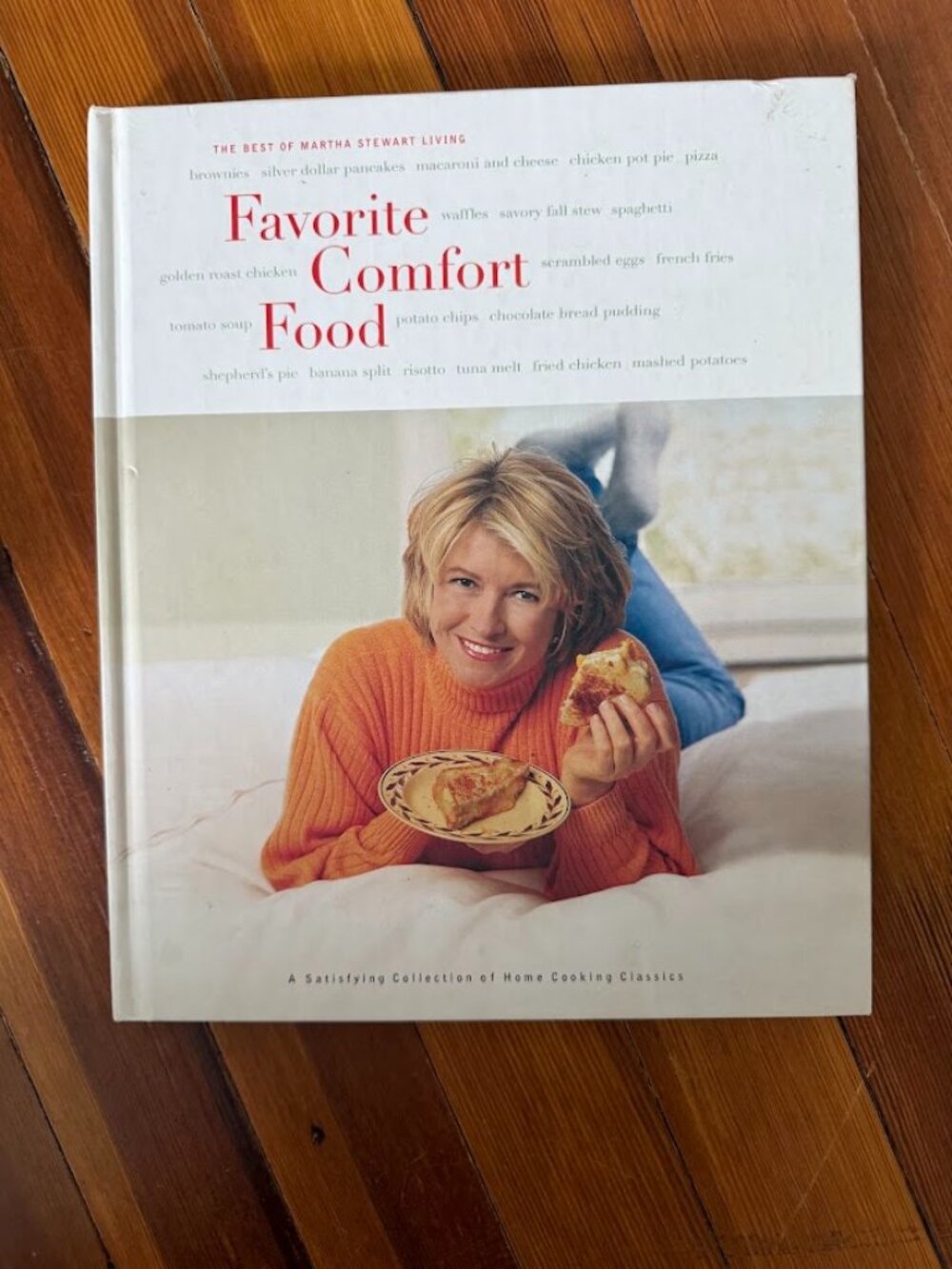 "Favorite Comfort Food" Martha Stewart Cookbook Cottage Fall 1999 Y2K